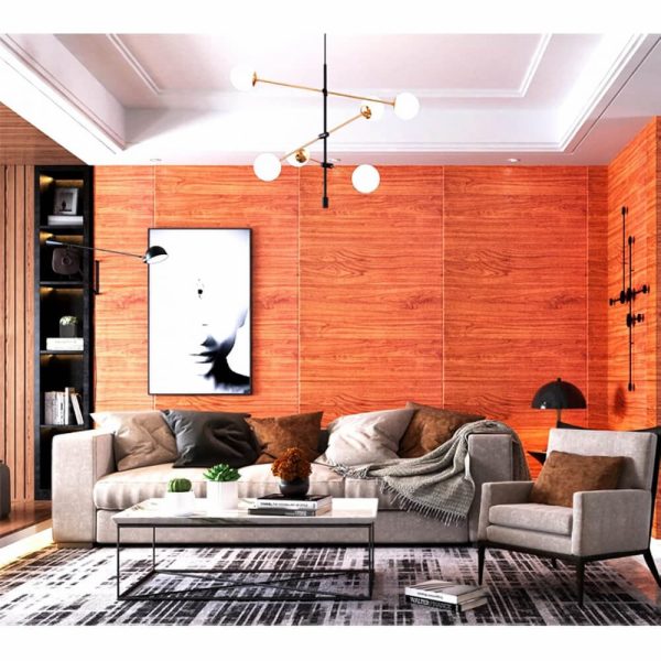 Adhesivo De Pared 3D Madera Pino