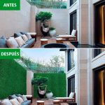 Jardín Vertical Artificial Sencillo