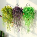 Flor De Helecho Colgante Artificial