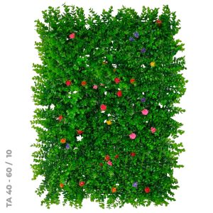 Follaje Artificial Panel Flores Mini Multicolor TA-4060-10