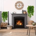 Helecho Colgante Hojas Monstera