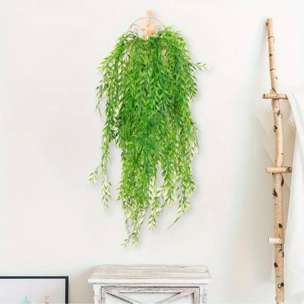 Helechos artificiales imitacion hojas de lagrimas