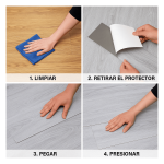 Modos de uso del piso ref 68026