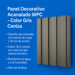 Panel Wpc Gris