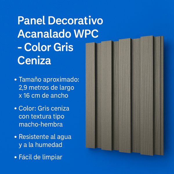 Panel Wpc Gris