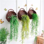 Flor De Helecho Colgante Artificial