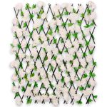 Valla De Flores Artificiales Blancas