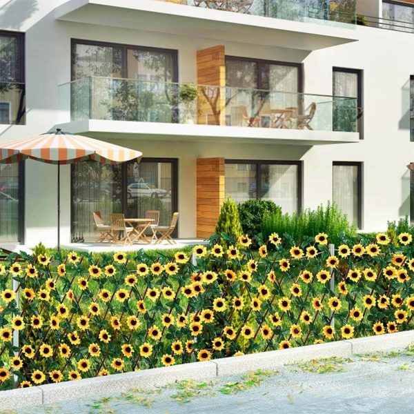 Malla De Girasoles Artificiales