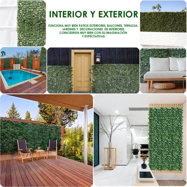 Rollo De Follaje Artificial 1X3 Metros