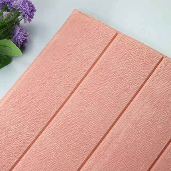 Adhesivo Para Pared Madera Rosa