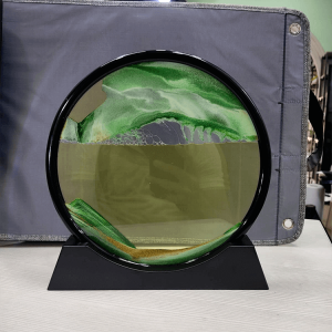 Marco Decorativo con Paisaje en Arena PH001 - Verde