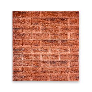 Adhesivo Para Pared 3D Ladrillo Caramelo