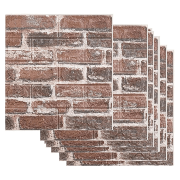 Adhesivo Para Pared 3D Ladrillo Clásico