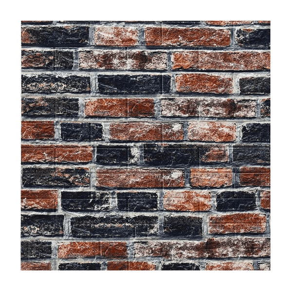 Adhesivo Para Pared 3D Ladrillos manchados