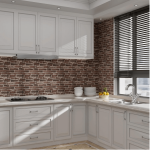 Adhesivo ladrillo clasico en cocina