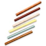 Rollo de Madera Adhesivo Celeste