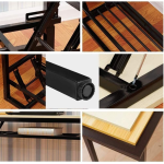 Piezas de la mesa plegable