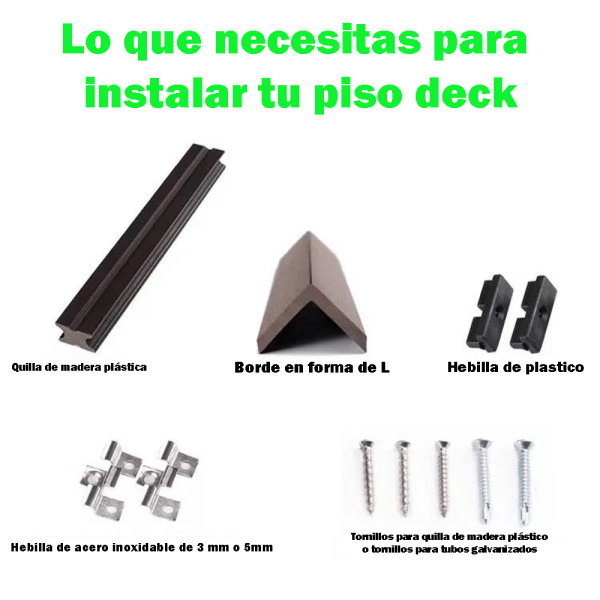 Piso Deck Madera Marrón Rojizo