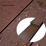 Piso Deck Madera Marrón Oscuro