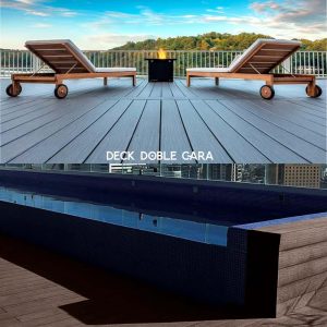 Piso Deck Madera Doble Cara Azulada