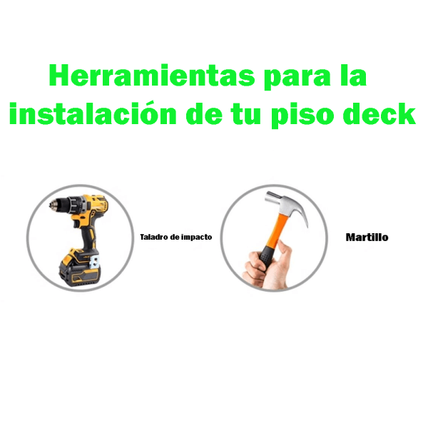 Piso Deck Madera Marrón Rojizo