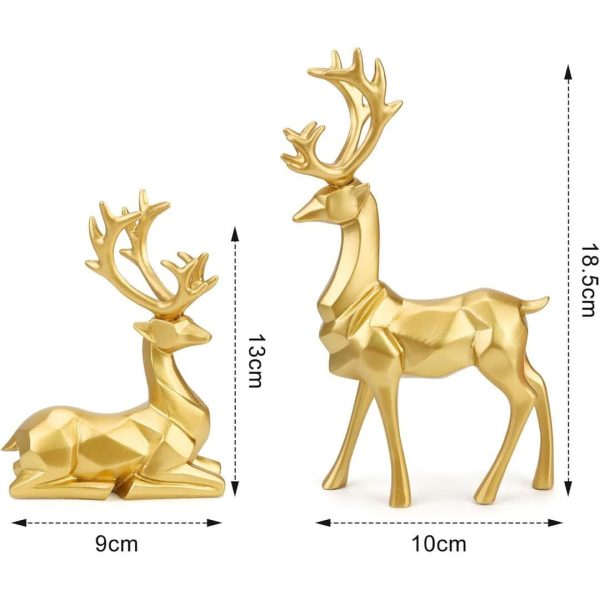 Medidas de cada reno dorado