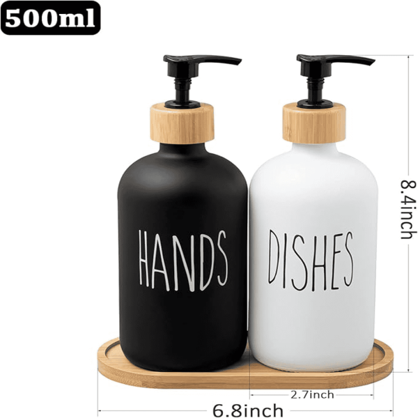 medidas del dispensador de jabón