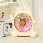 mini ventilador beige