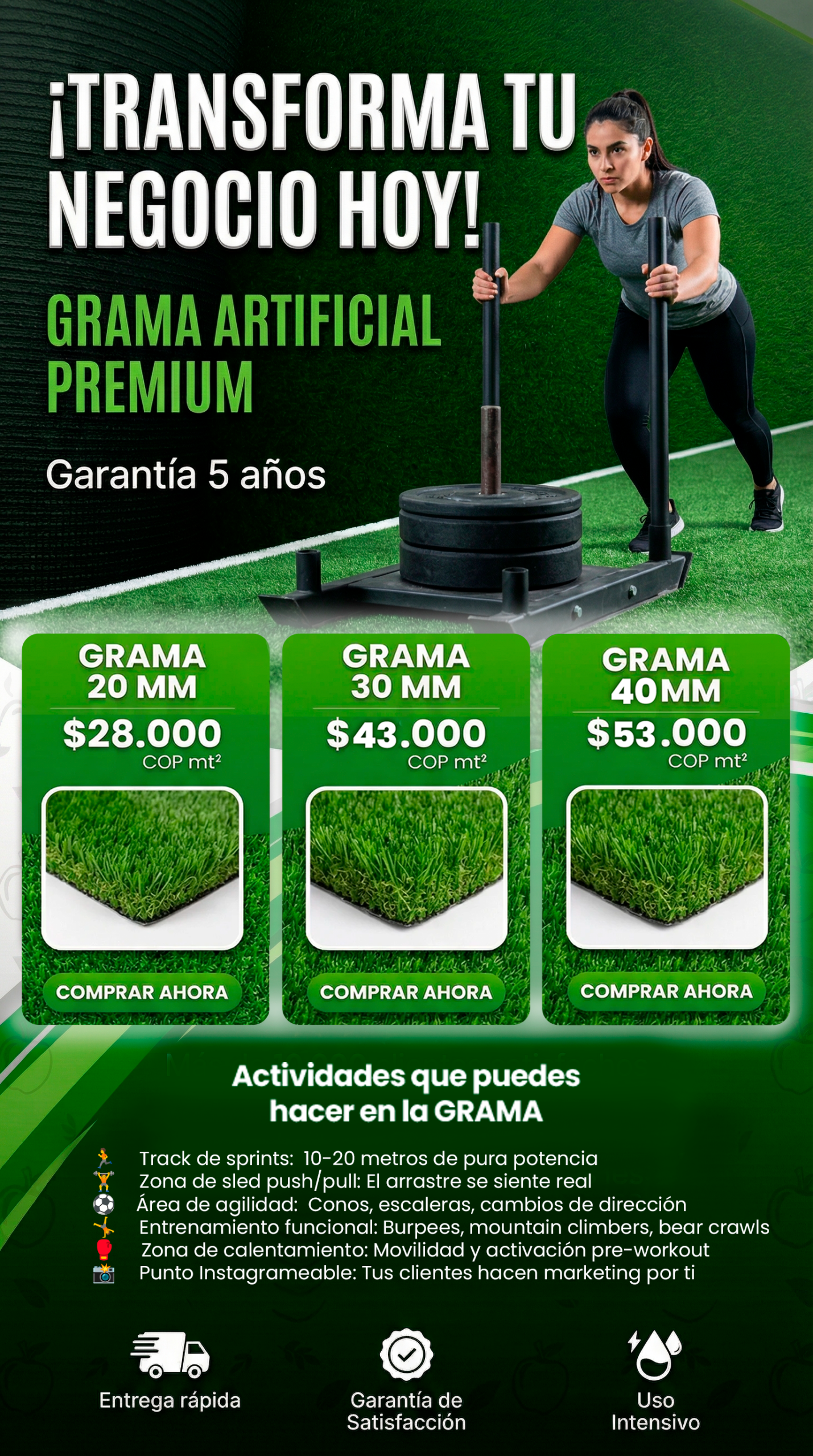OFERTA GRAMA ARTIFICIAL