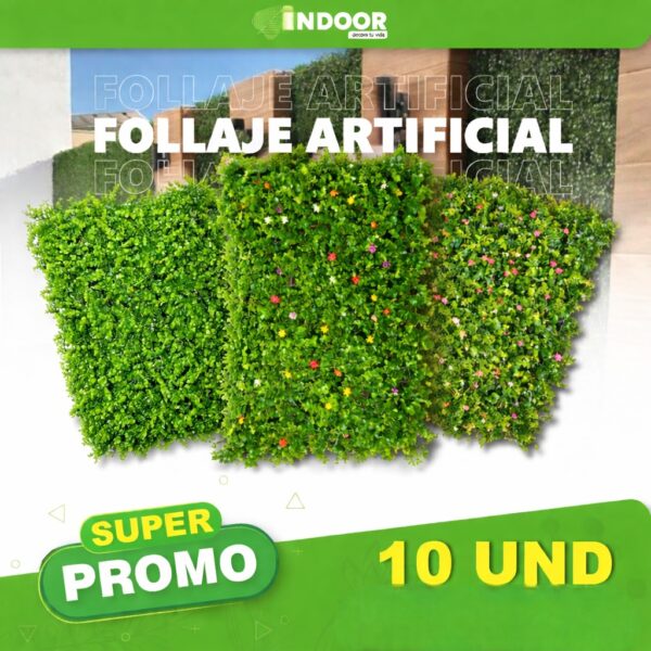 Promoción de Follajes Artificiales Clásicos x10